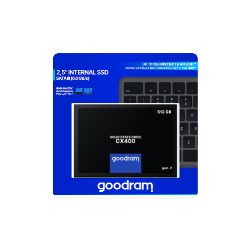 GoodRam CX400 512GB SSD 2.5"