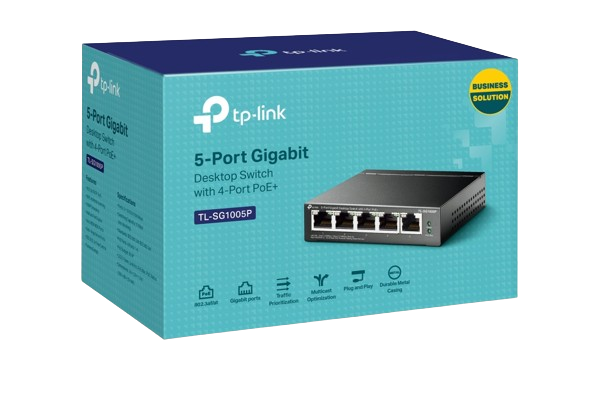 TP-Link 5-Port Gigabit Switch (PoE) - TL-SG1005P