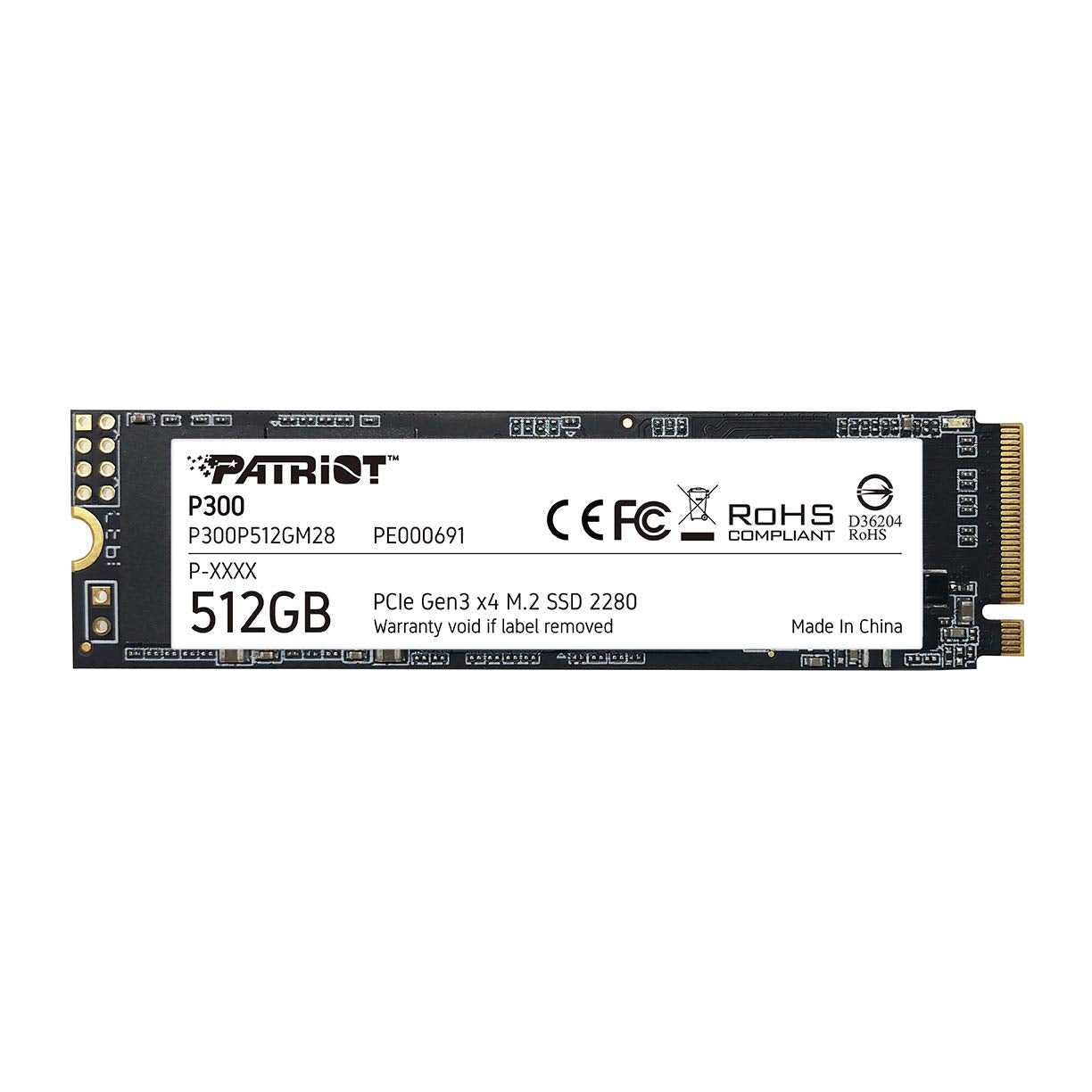 Patriot P300 512GB  M.2 NVME SSD