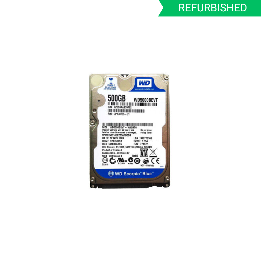 Western Digital 500GB HDD