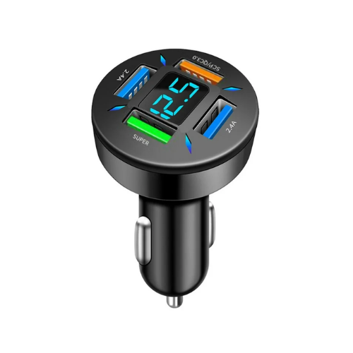 Car Charger w/ 4 USB Ports (Quick Charge)