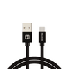 Data Cable Swissten Textile Usb  Usb-C 1.2 M  Black