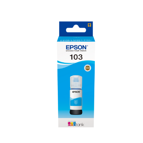 Epson 103 Cyan Ink Bottle