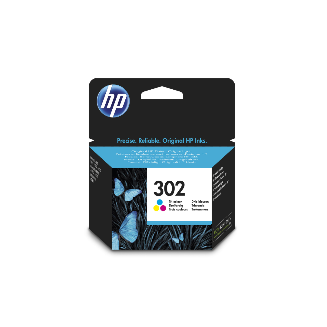 HP 302 Colour Ink Catridge