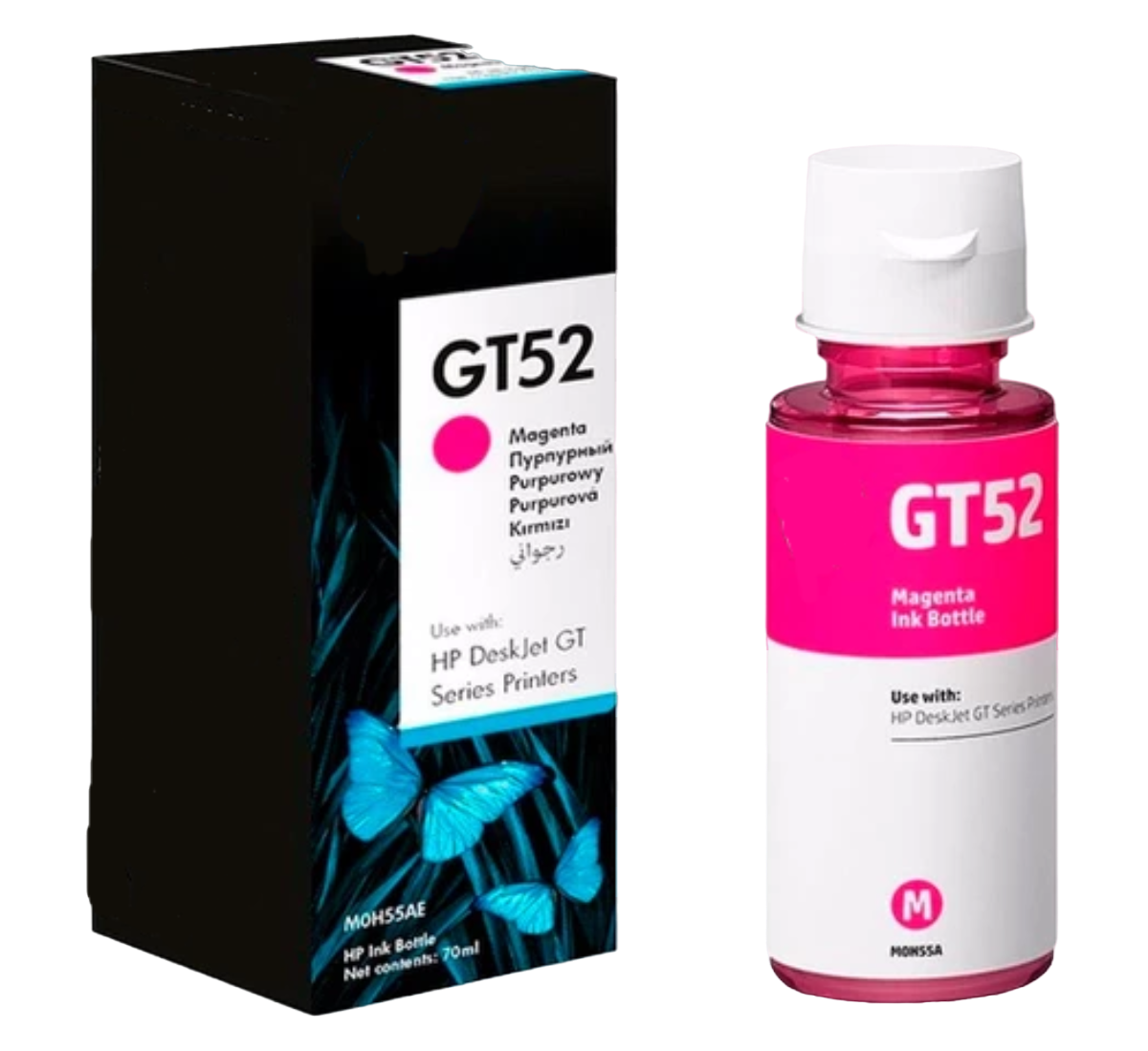 HP GT52 Magenta | Ink Bottle