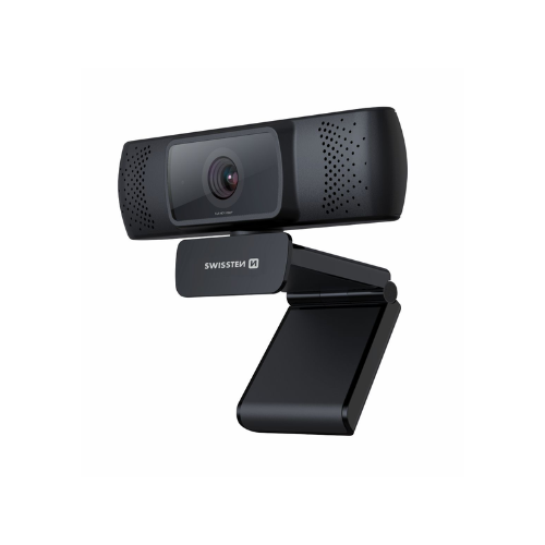 Swissten Webcam FHD 1080p | Black