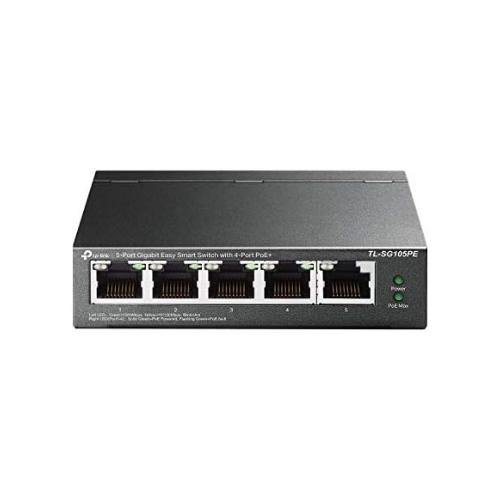 TP-Link 5-Port Gigabit Easy Smart PoE+ Switch TL-SG105PE