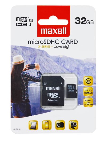 Maxell 32GB MicroSD Card