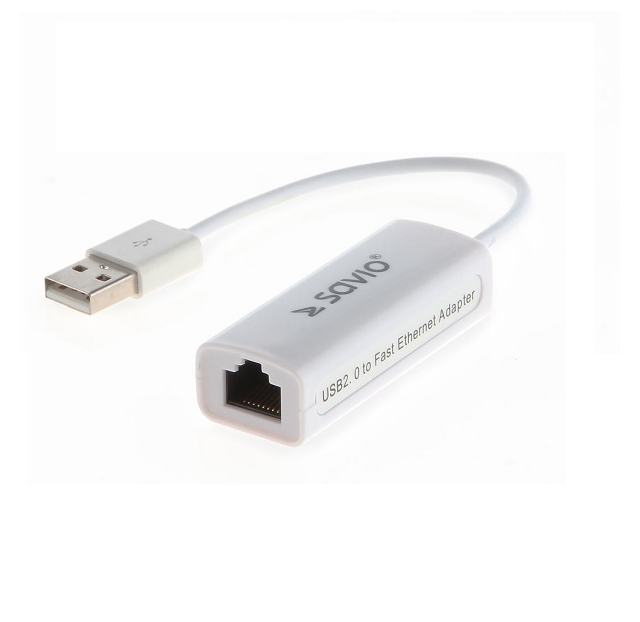 Savio USB2.0 10/100Mbps Ethernet Adapter