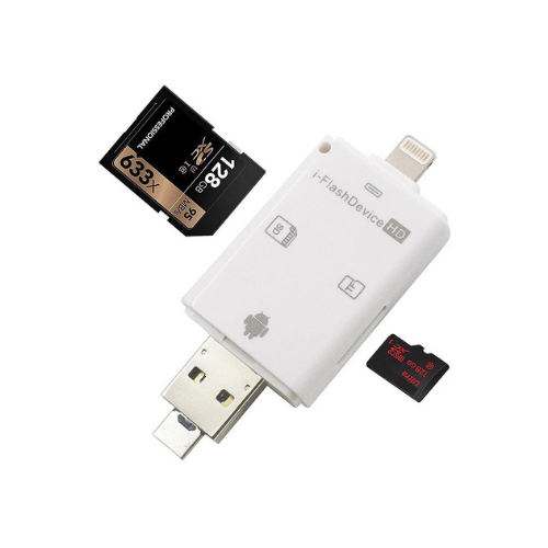 iFlashDrive SD Reader For iPhone-Android OTG