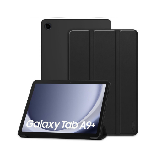 obastyle Samsung Tab A9 Flip Cover Black